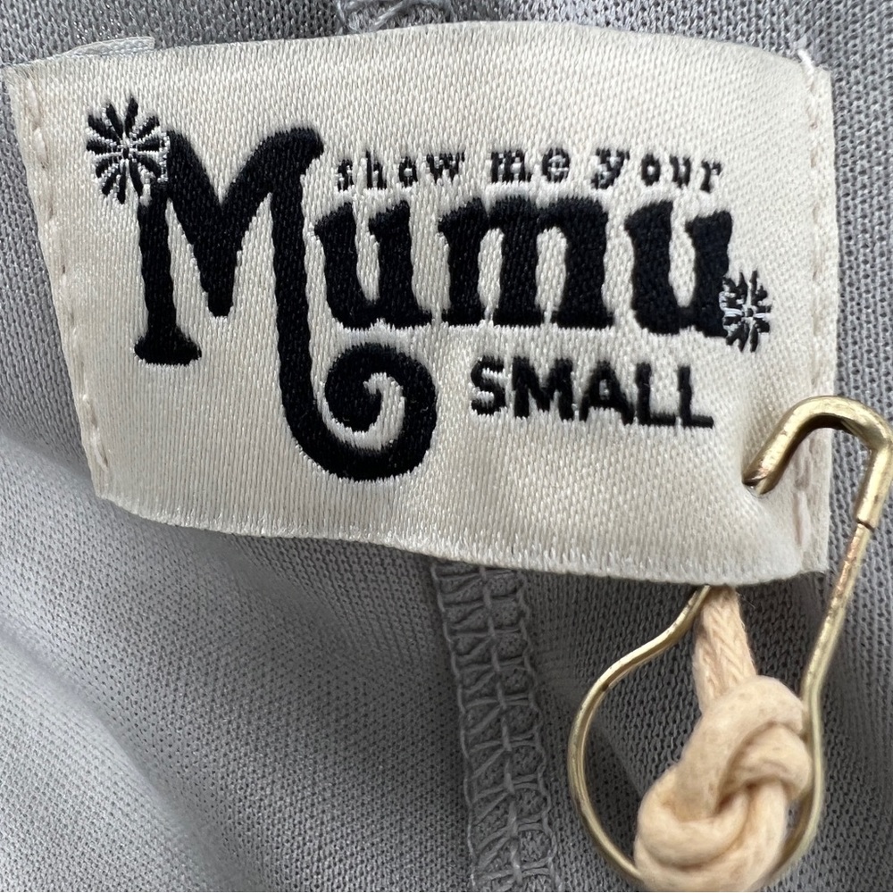 SHOW ME YOUR MUMU - Kendall Maxi Dress in Silver Sage - Picture 7 of 8